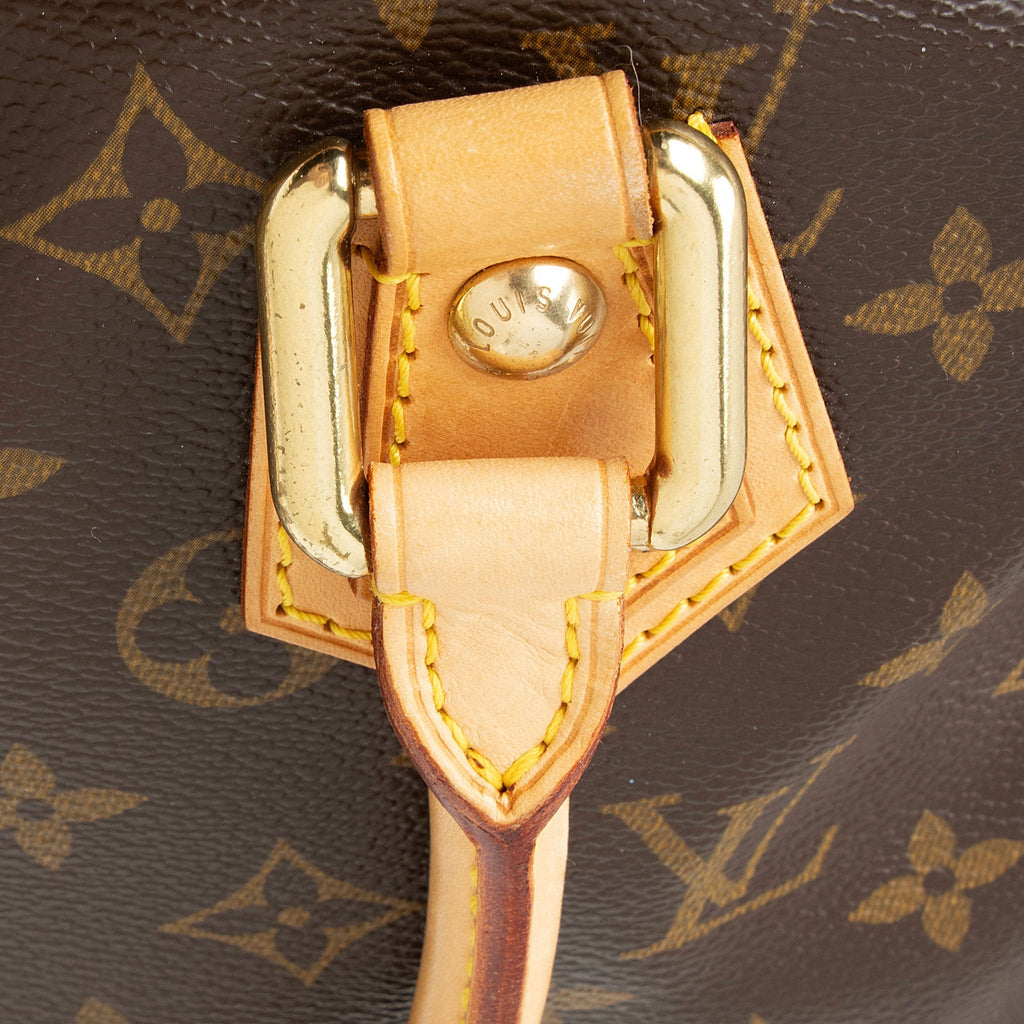 Louis Vuitton Monogram Canvas Manhattan PM Satchel (SHF-411Bub)