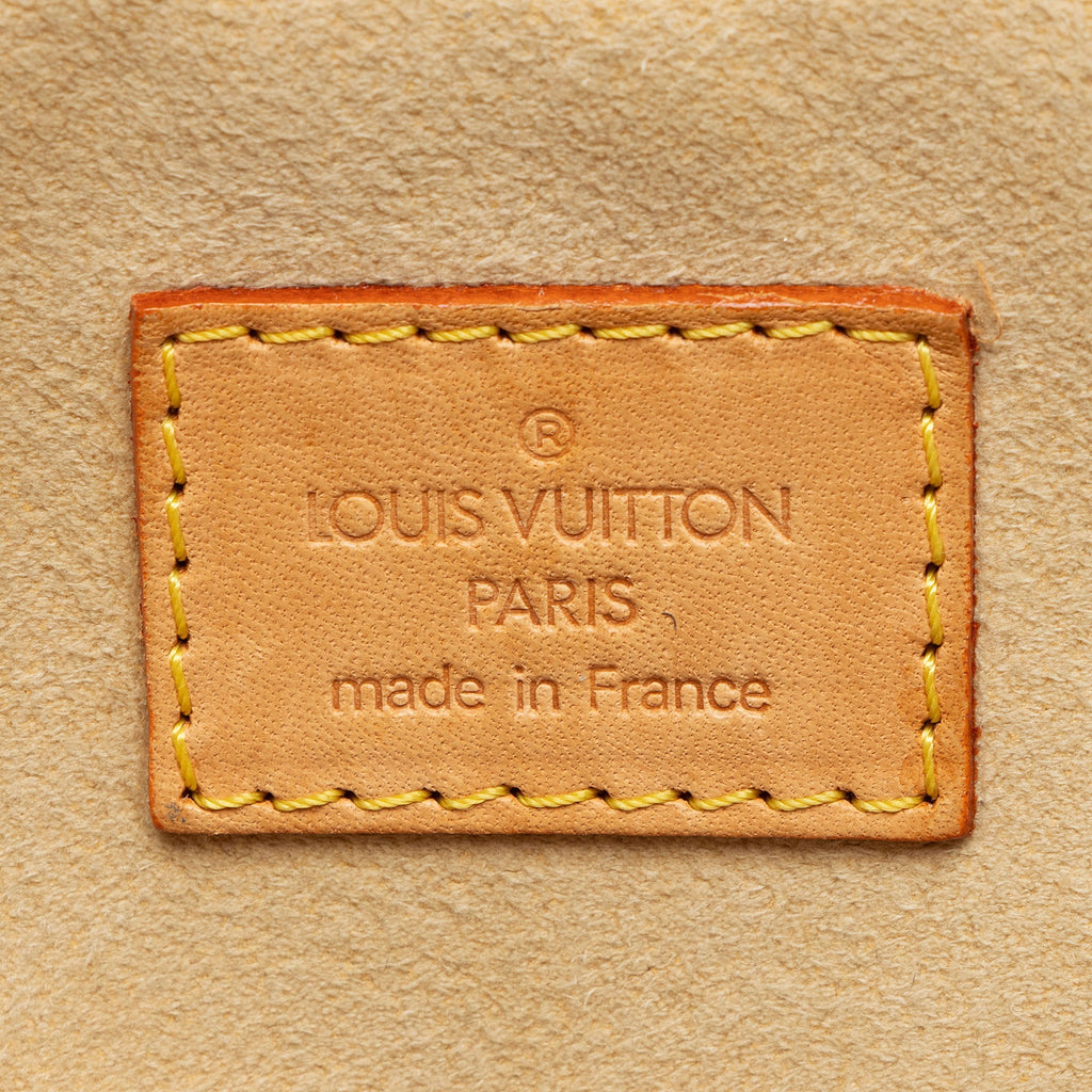 Louis Vuitton Monogram Canvas Manhattan PM Satchel (SHF-411Bub)