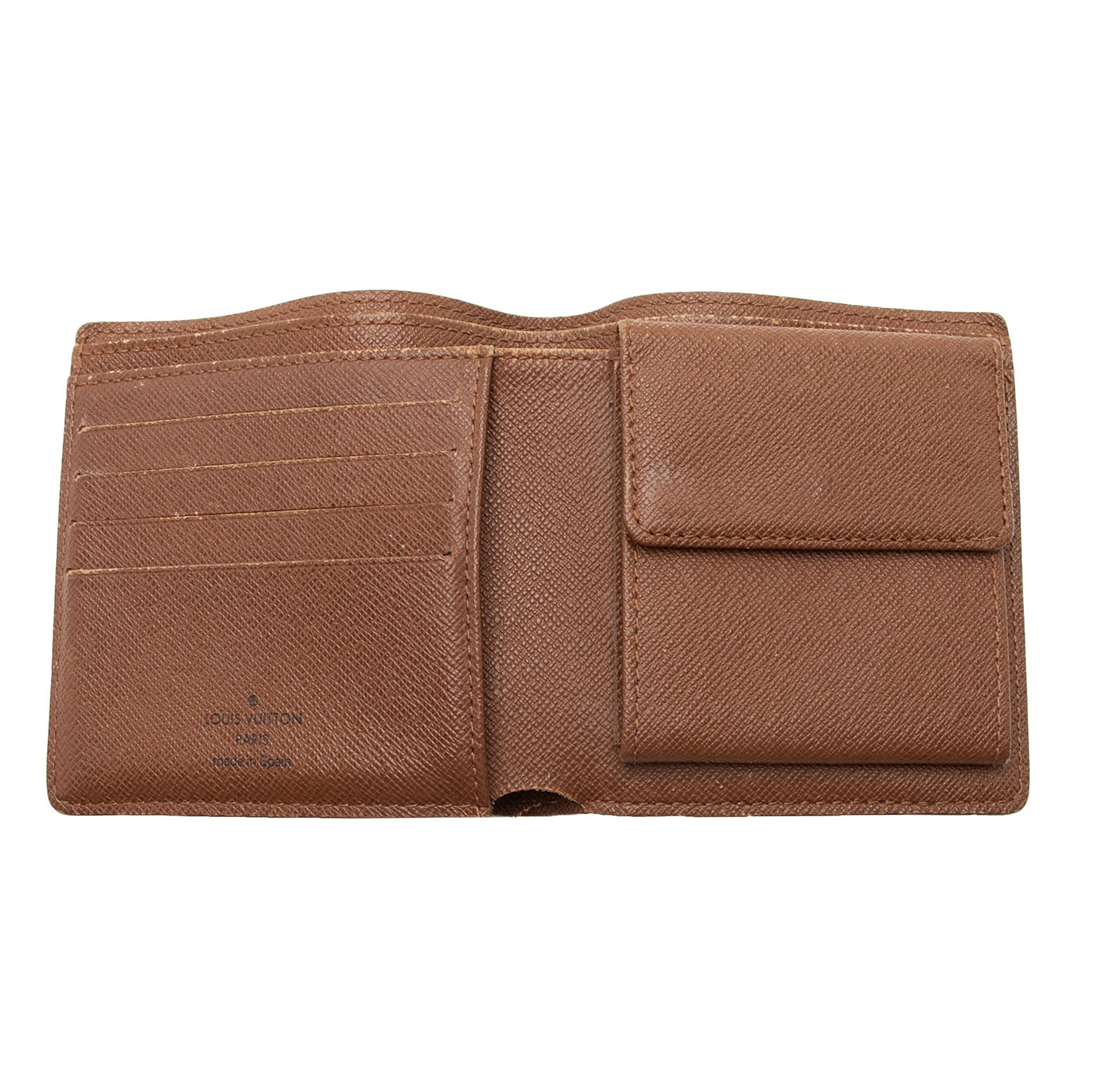 Louis Vuitton Monogram Canvas Marco Wallet (SHF-3frRPb)