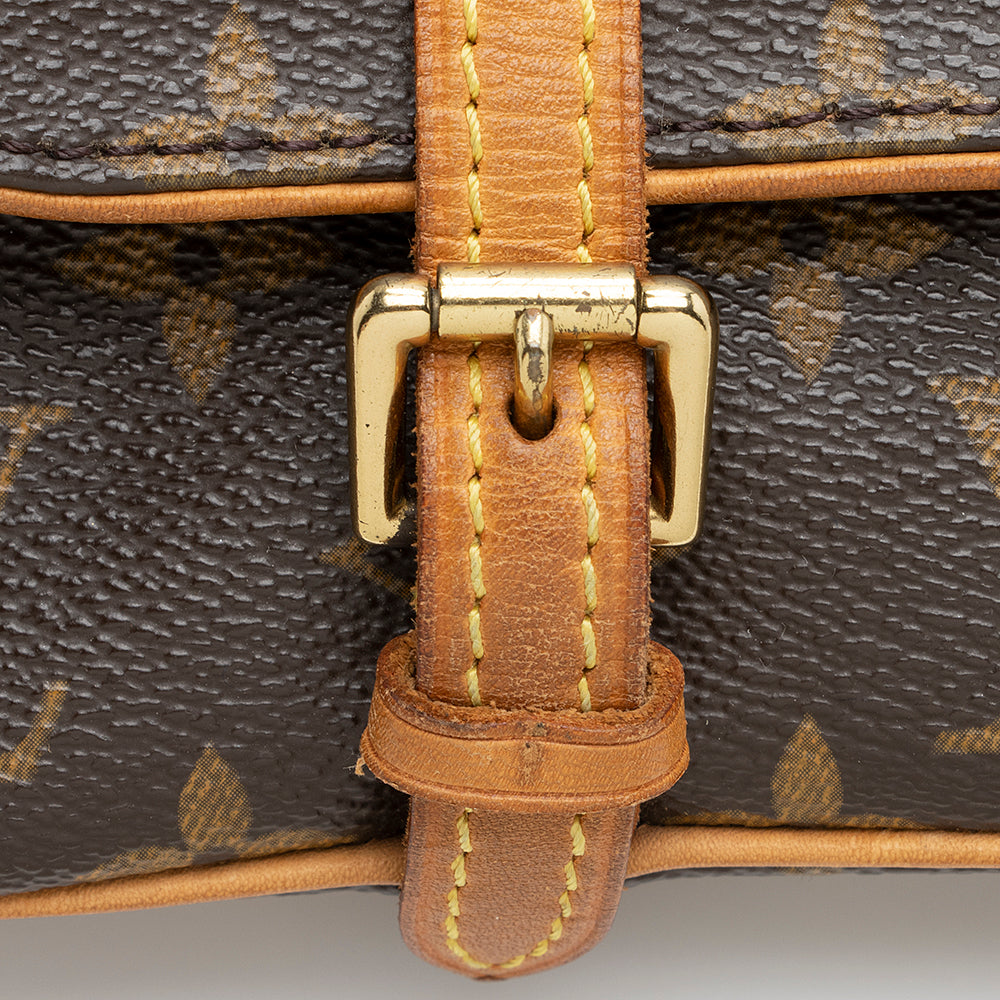Louis Vuitton Monogram Canvas Marelle MM Shoulder Bag (SHF-21202)