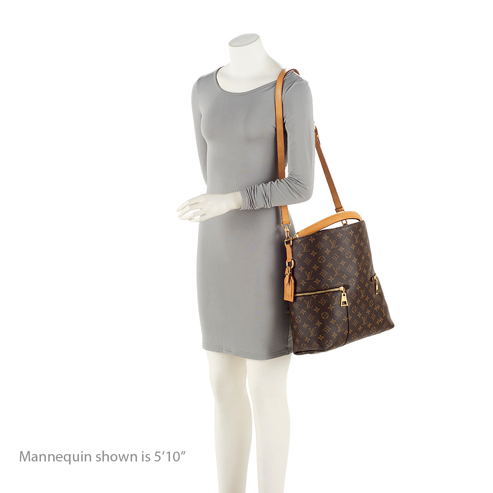 Louis Vuitton Monogram Canvas Melie Shoulder Bag (SHF-20421)