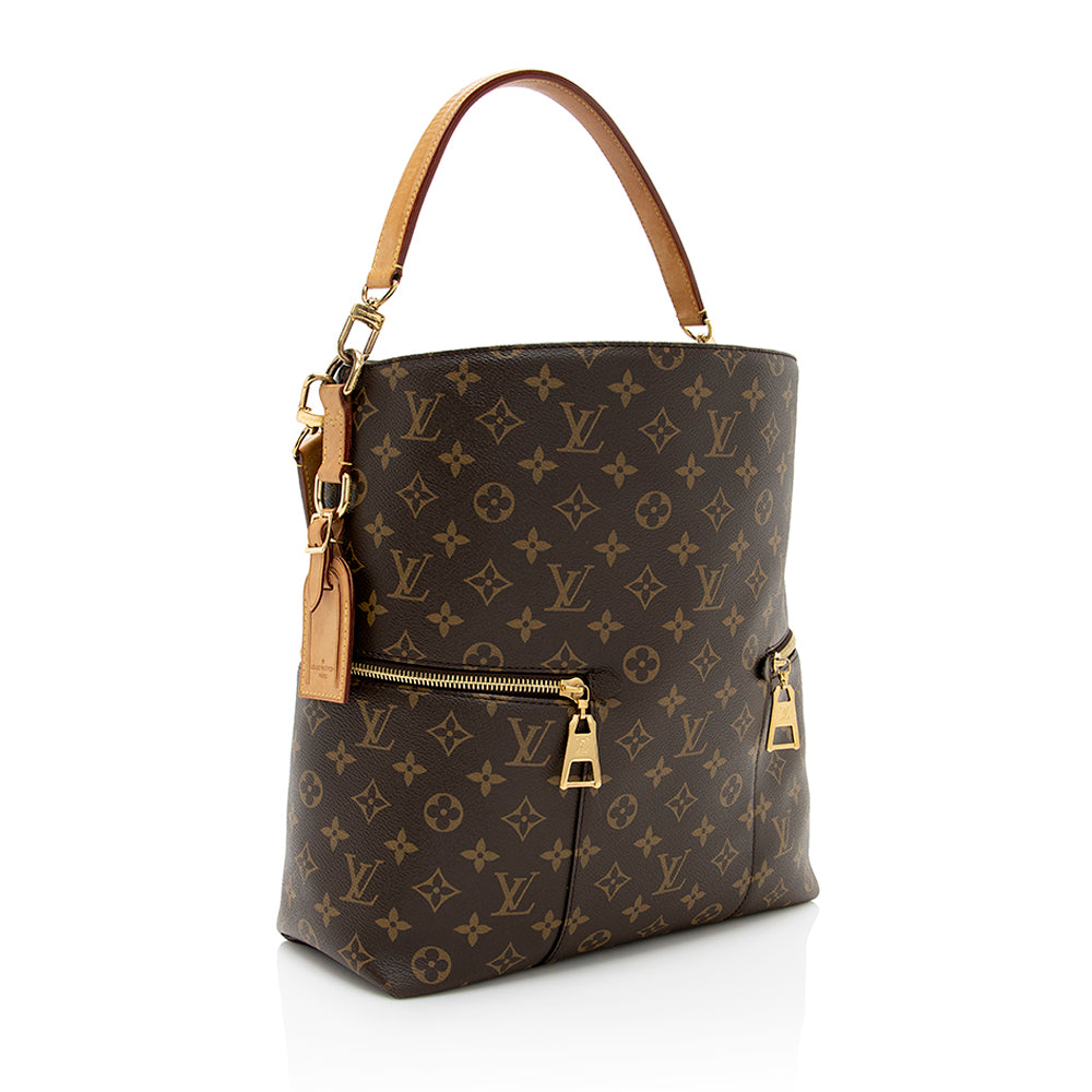 Louis Vuitton Monogram Canvas Melie Shoulder Bag (SHF-20421)