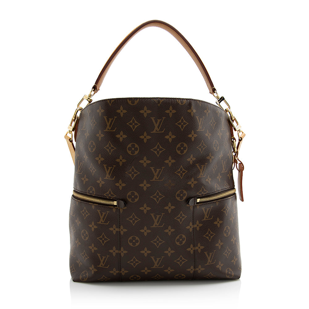 Louis Vuitton Monogram Canvas Melie Shoulder Bag (SHF-21764)