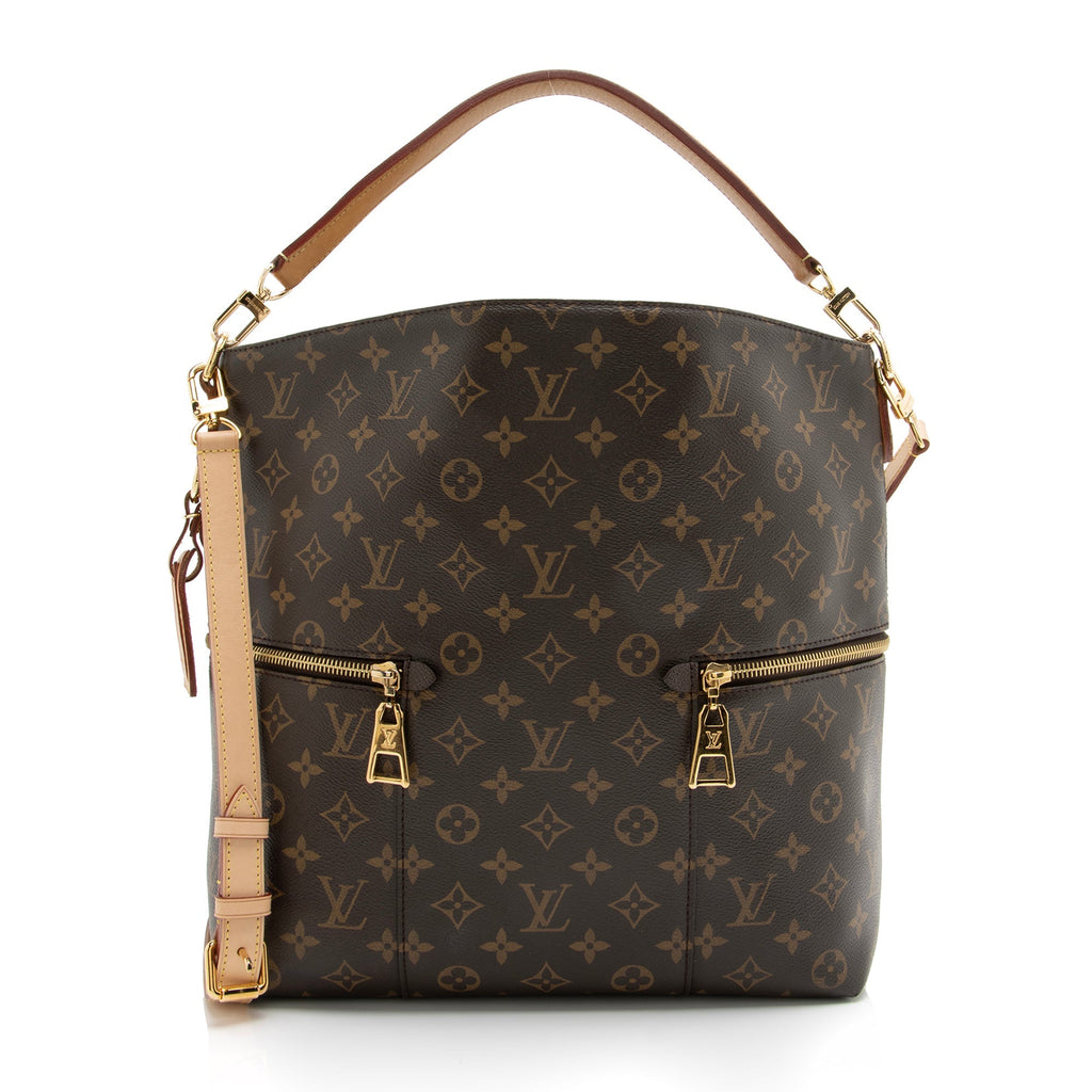 Louis Vuitton Monogram Canvas Melie Shoulder Bag (SHF-23440)