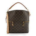 Louis Vuitton Monogram Canvas Melie Shoulder Bag (SHF-23440)