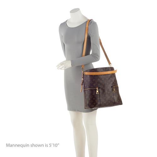 Louis Vuitton Monogram Canvas Melie Shoulder Bag (SHF-23440)