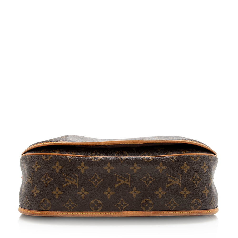 Louis Vuitton Monogram Canvas Menilmontant MM Messenger Bag (SHF-20820)