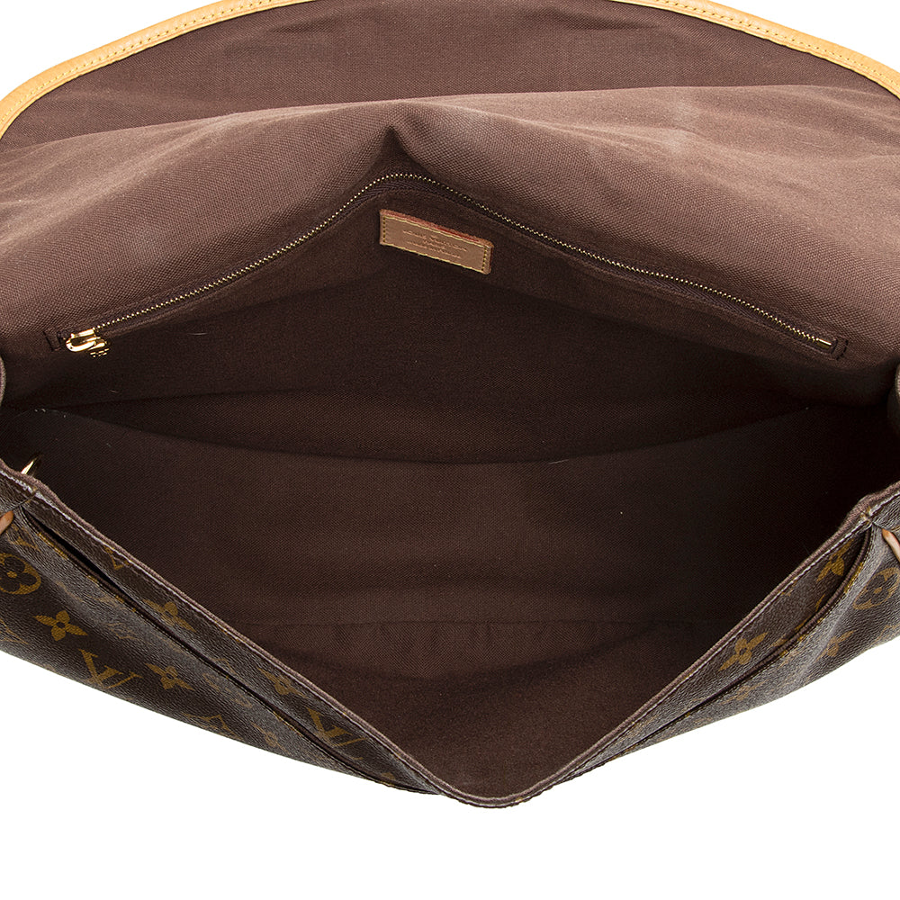 Louis Vuitton Monogram Canvas Menilmontant MM Messenger Bag (SHF-20820)