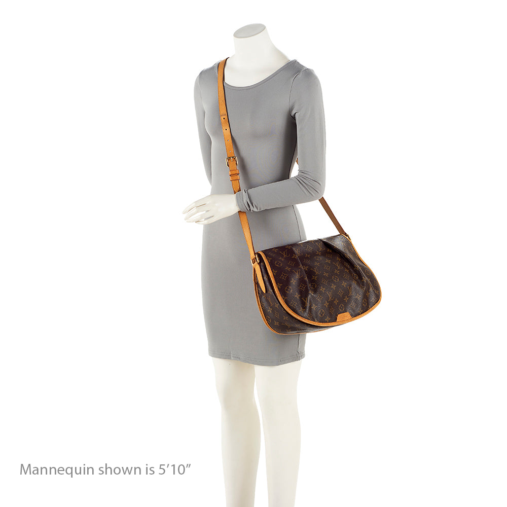 Louis Vuitton Monogram Canvas Menilmontant MM Messenger Bag - FINAL SALE (SHF-20190)