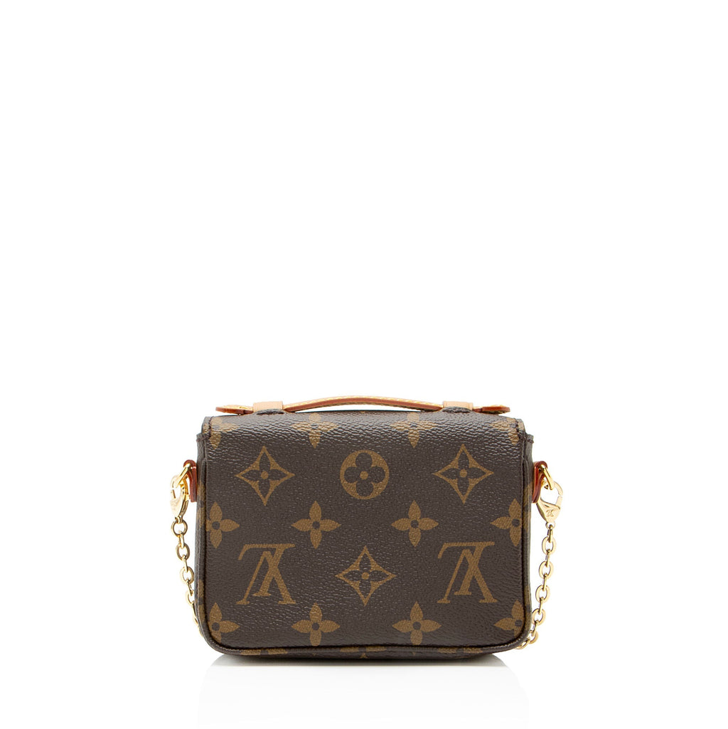 Louis Vuitton Monogram Canvas Micro Metis Shoulder Bag