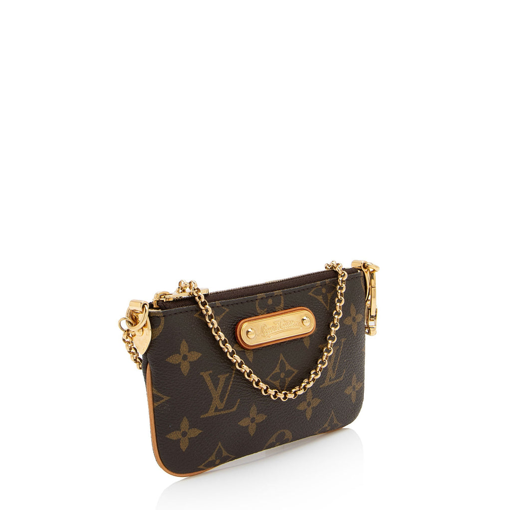 Louis Vuitton Monogram Canvas Milla PM Pochette (SHF-kSIJNR)