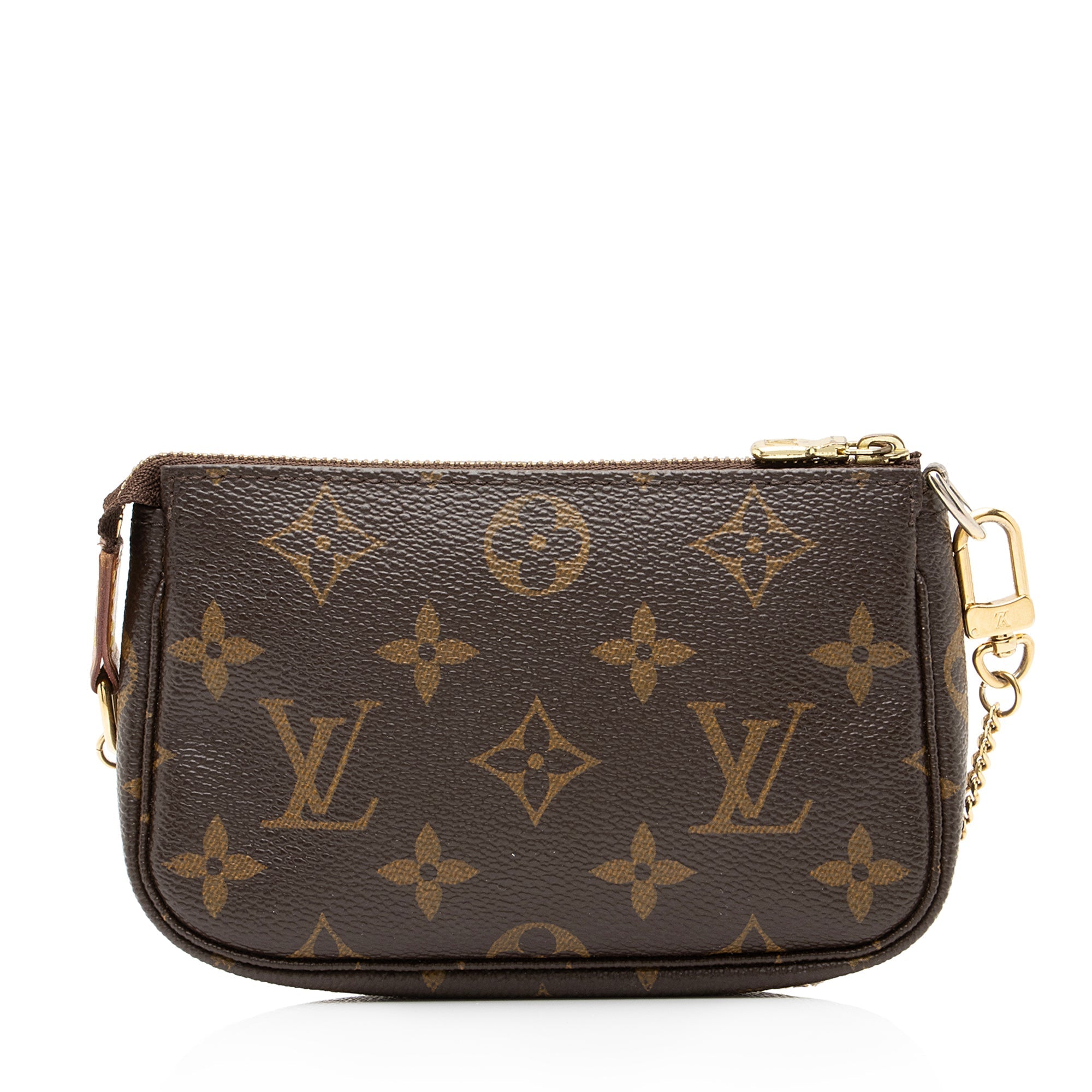 Louis Vuitton Monogram Canvas Mini Pochette Accessoires (SHF-23863)