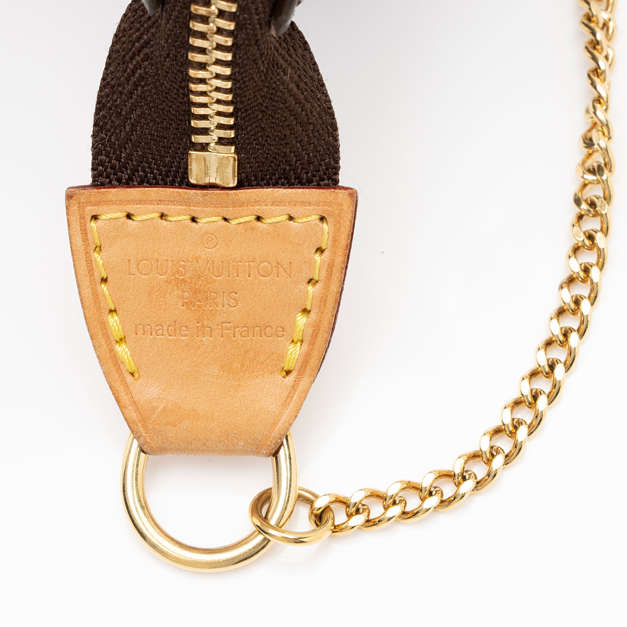 Louis Vuitton Monogram Canvas Mini Pochette Accessoires (SHF-23864)
