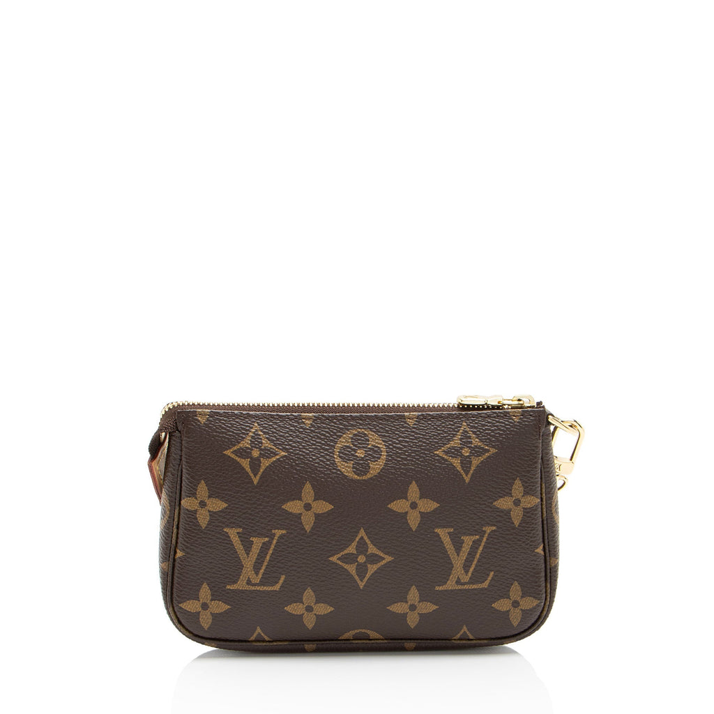 Louis Vuitton Monogram Canvas Mini Pochette Accessoires (SHF-ve7Bh5)