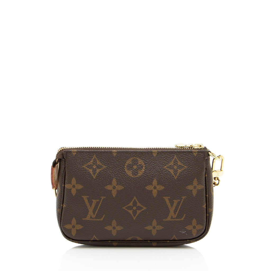 Louis Vuitton Monogram Canvas Mini Pochette Accessoires (SHF-9bHcIk)