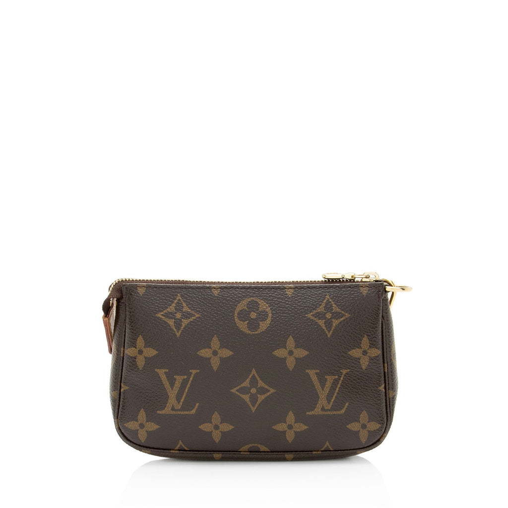 Louis Vuitton Monogram Canvas Mini Pochette Accessoires (SHF-Z2dWSJ)