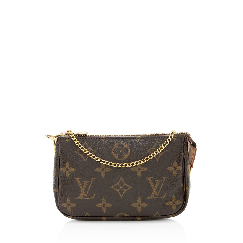 Louis Vuitton Monogram Canvas Mini Pochette Accessoires (SHF-Z2dWSJ)
