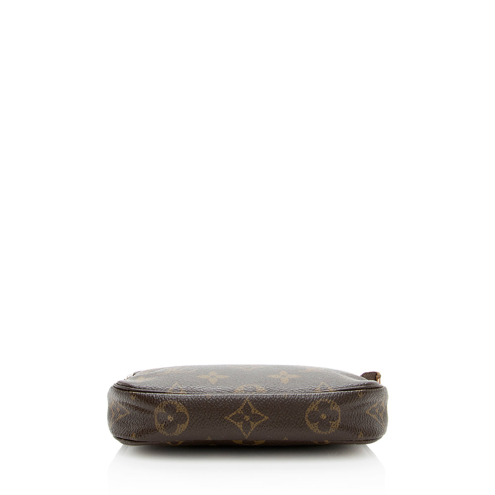 Louis Vuitton Monogram Canvas Mini Pochette Accessoires (SHF-18315)