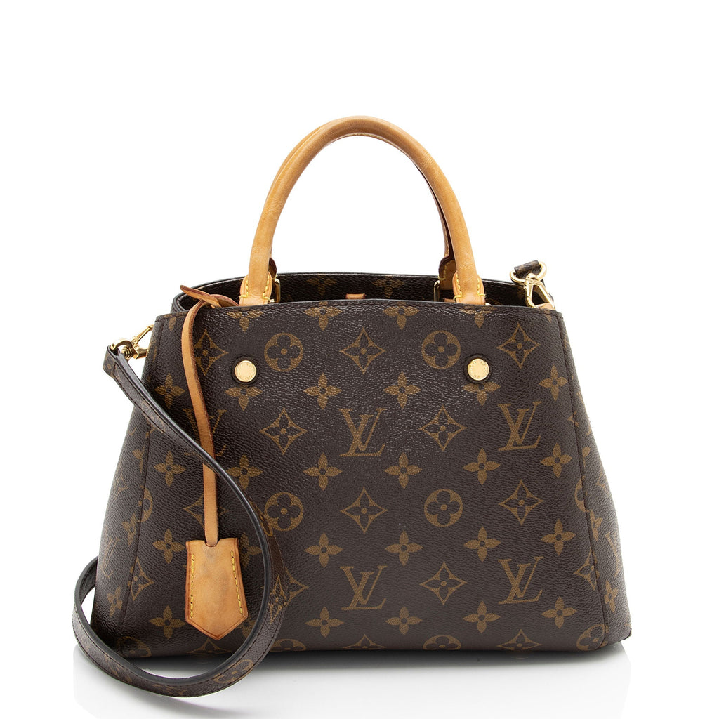 Louis Vuitton Monogram Canvas Montaigne BB Shoulder Bag (SHF-MSamVH)