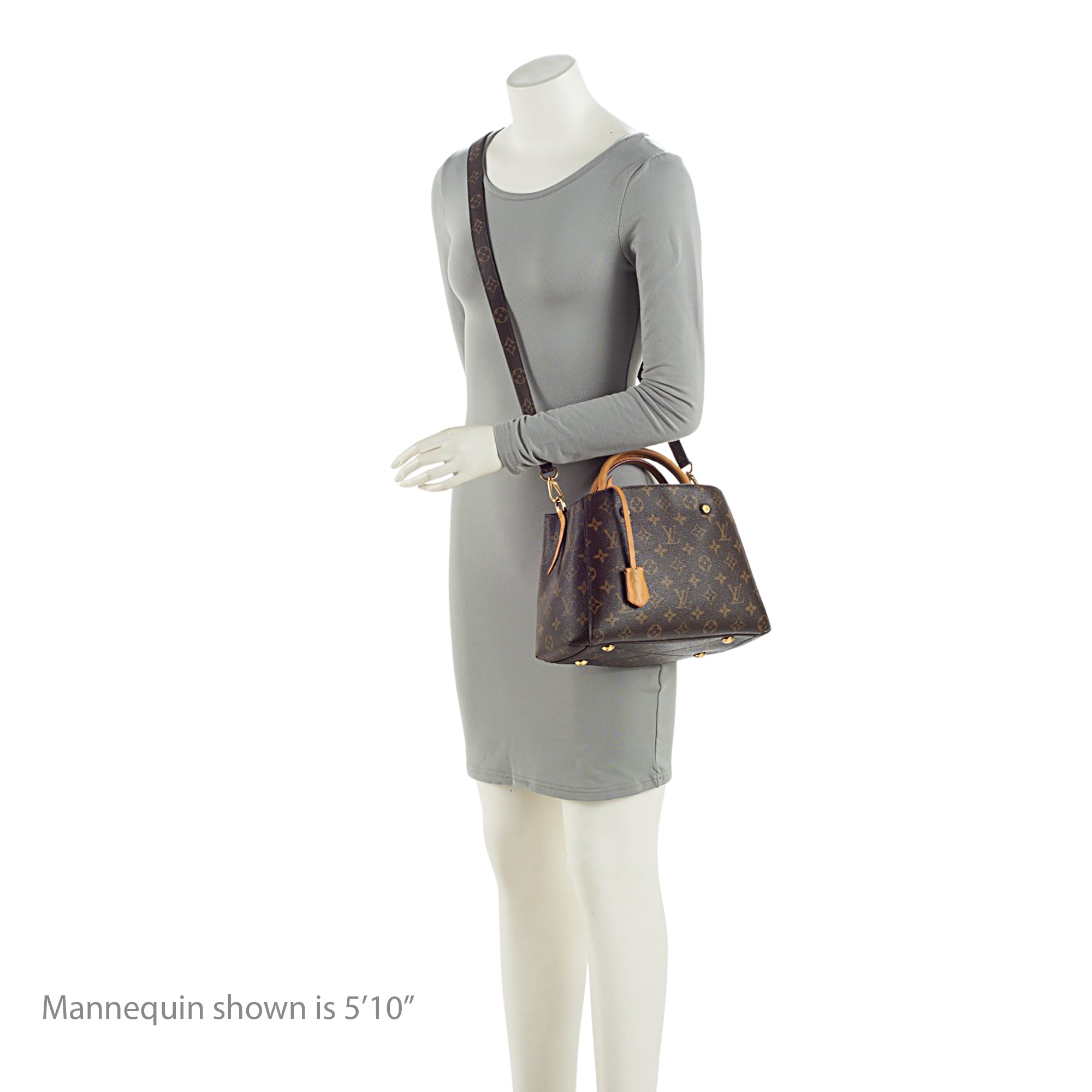 Louis Vuitton Monogram Canvas Montaigne BB Shoulder Bag (SHF-MSamVH)