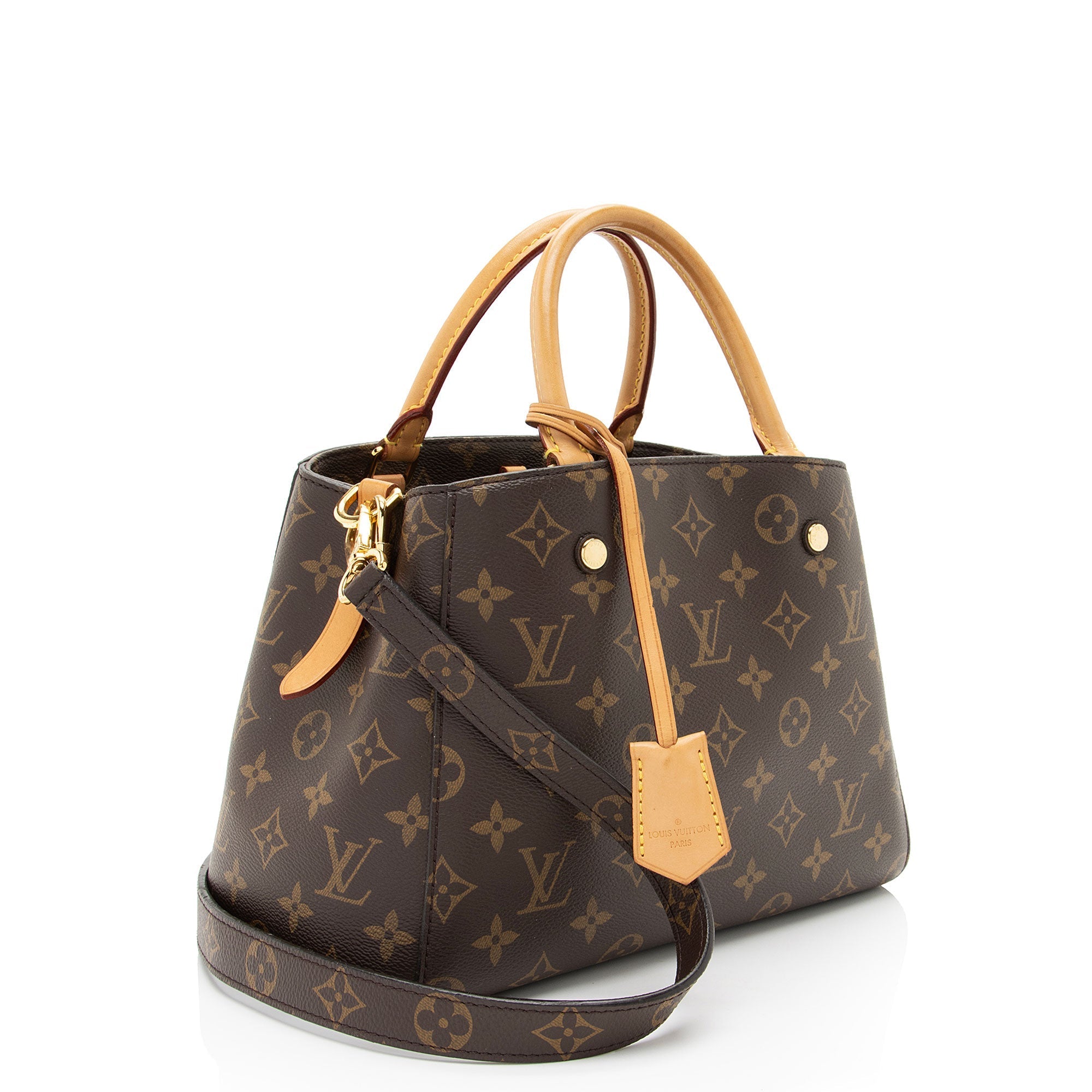 Louis Vuitton Monogram Canvas Montaigne BB Shoulder Bag (SHF-dEvVnn)