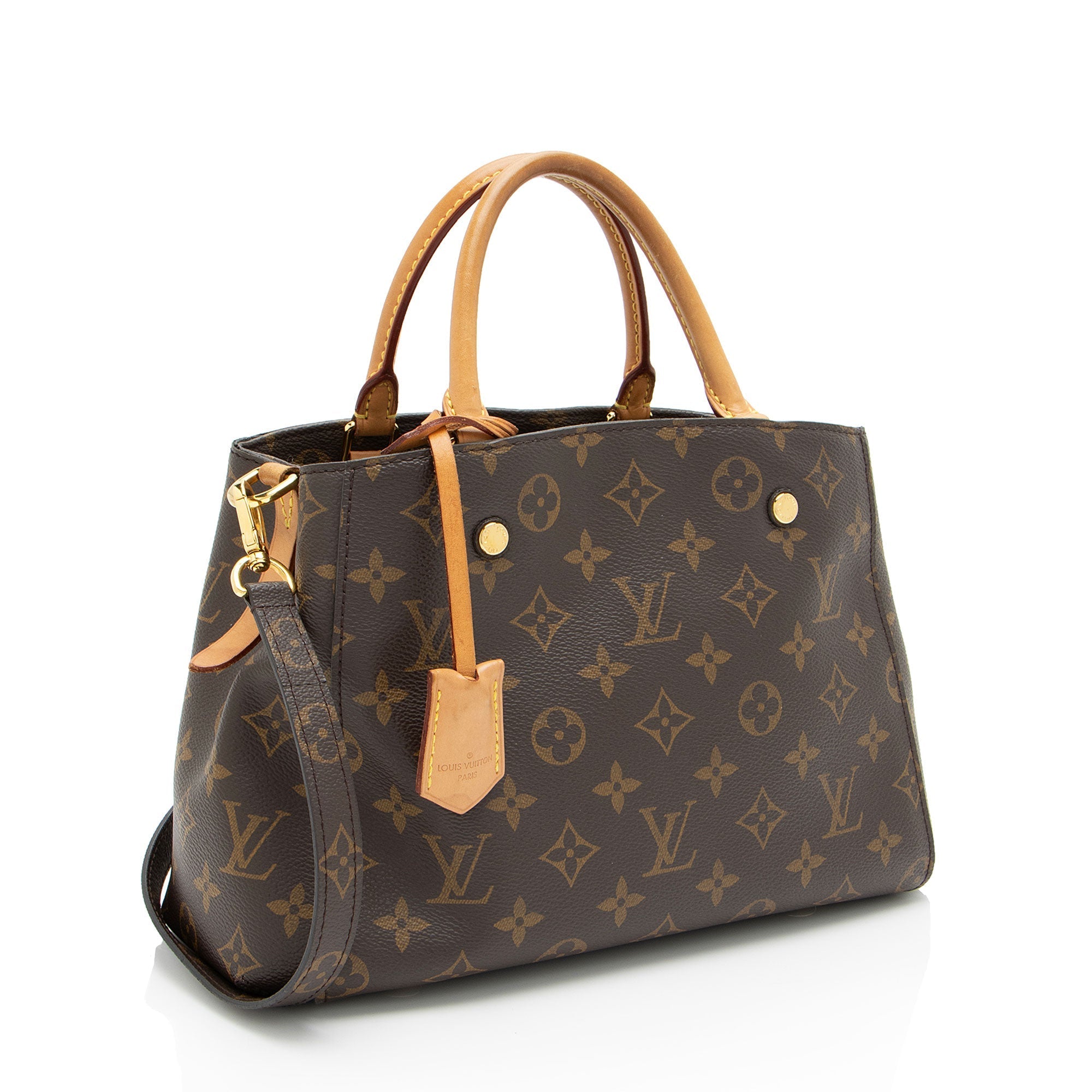 Louis Vuitton Monogram Canvas Montaigne BB Shoulder Bag (SHF-RztVM8)