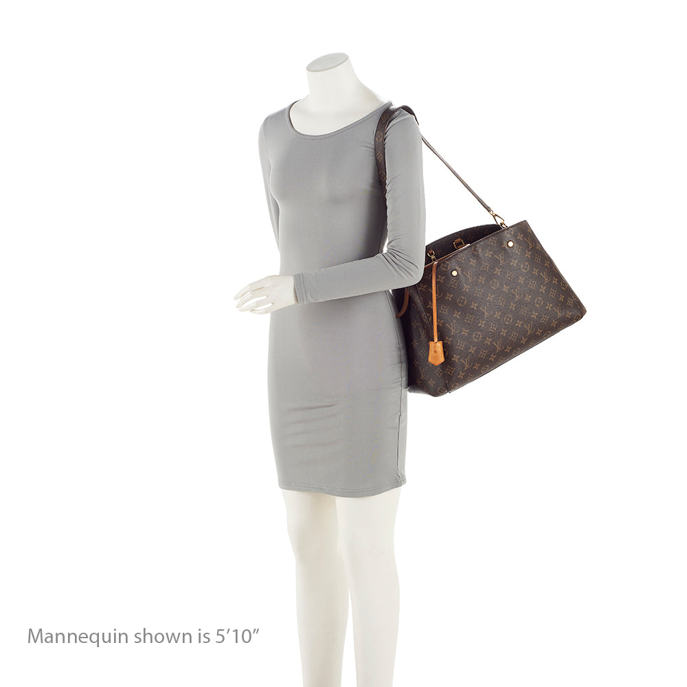 Louis Vuitton Monogram Canvas Montaigne GM Tote (SHF-21207)