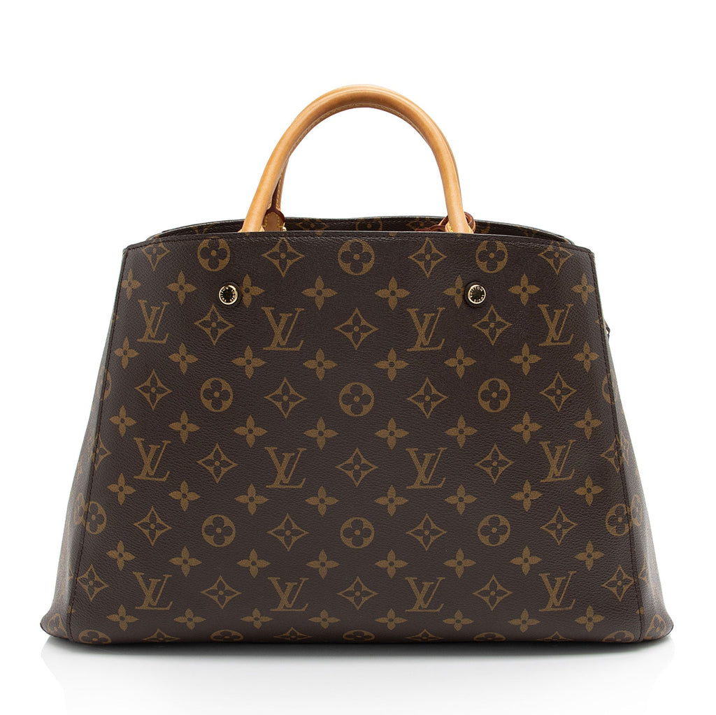 Louis Vuitton Monogram Canvas Montaigne GM Tote (SHF-oiyqr1)