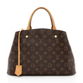 Louis Vuitton Monogram Canvas Montaigne MM Tote (SHF-21458)