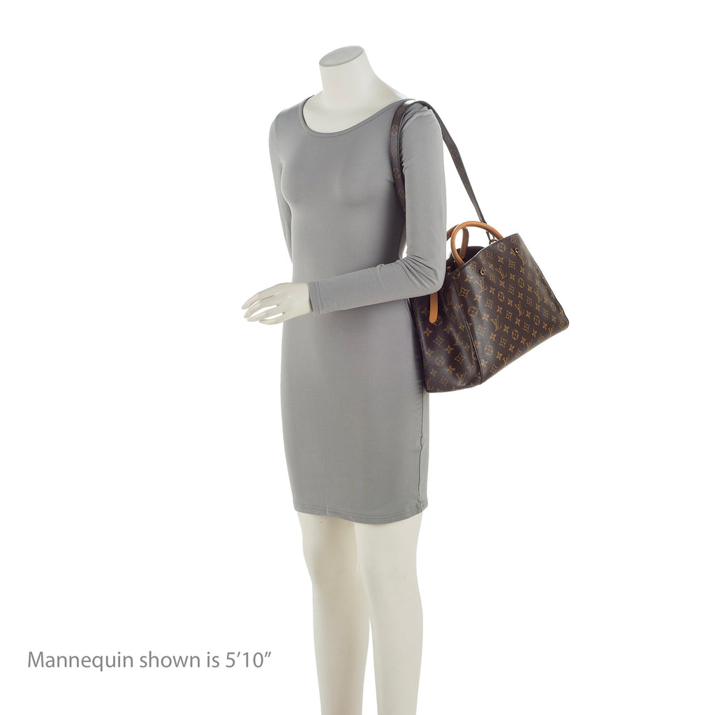 Louis Vuitton Monogram Canvas Montaigne MM Tote (SHF-23122)