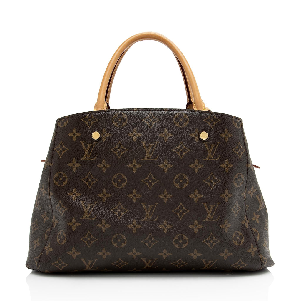 Louis Vuitton Monogram Canvas Montaigne MM Tote (SHF-Ol0huJ)