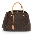 Louis Vuitton Monogram Canvas Montaigne MM Tote (SHF-b7bwxD)