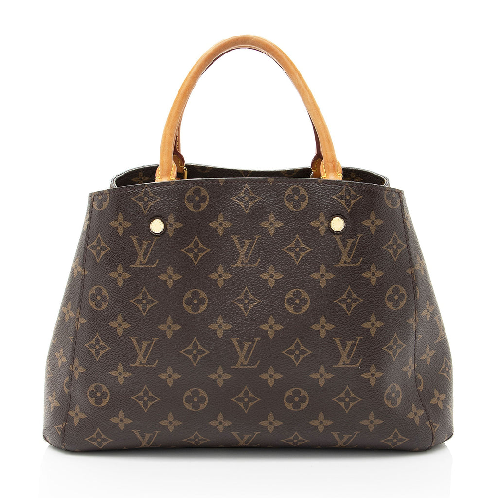Louis Vuitton Monogram Canvas Montaigne MM Tote (SHF-LwfuwO)