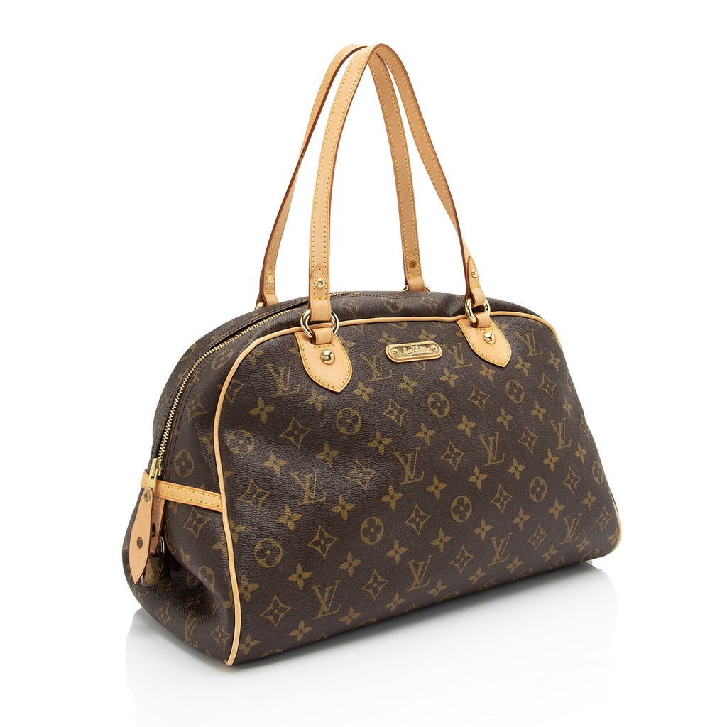 Louis Vuitton Monogram Canvas Montorgueil GM Shoulder Bag (SHF-c3xCJJ)