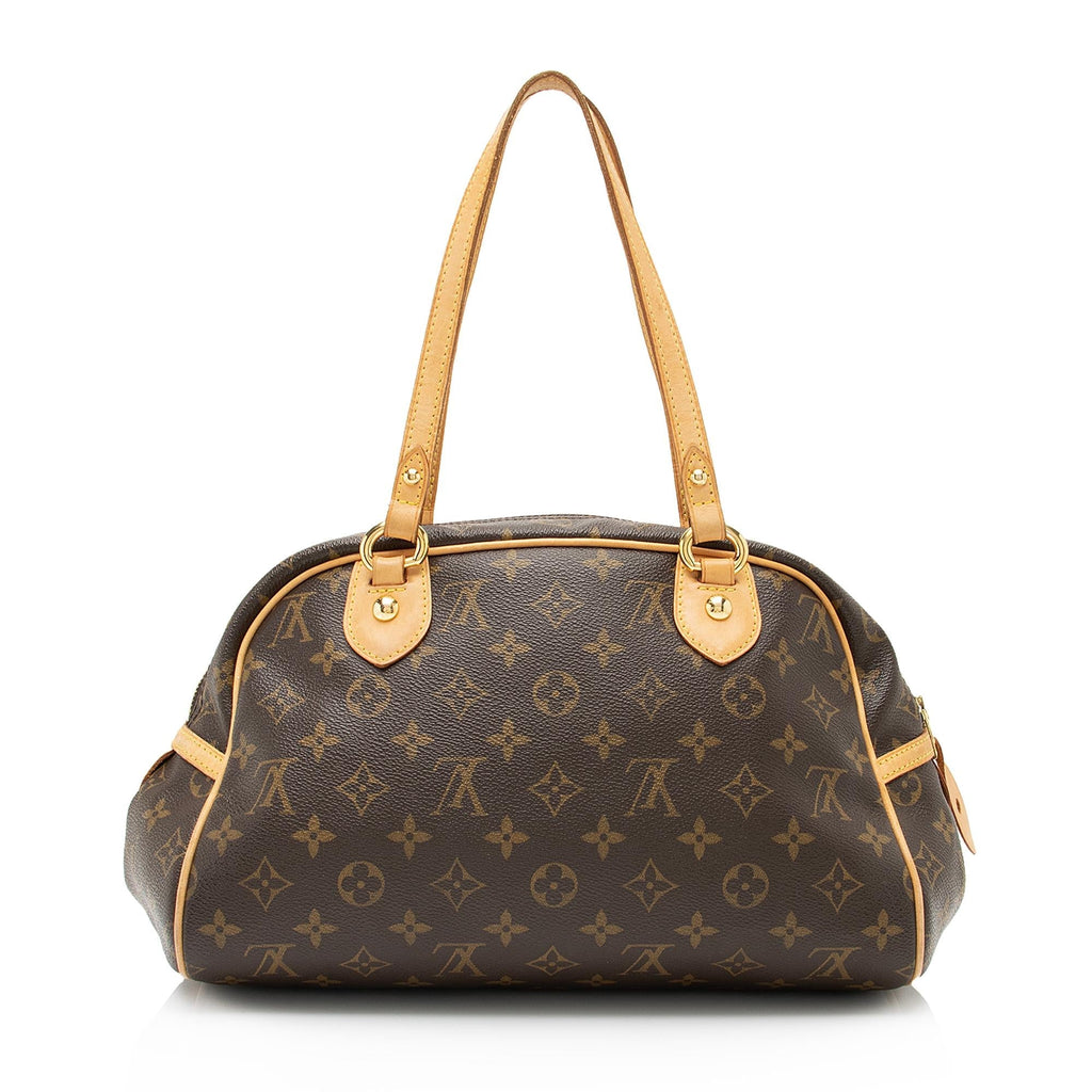 Louis Vuitton Monogram Canvas Montorgueil PM Shoulder Bag (SHF-23943)