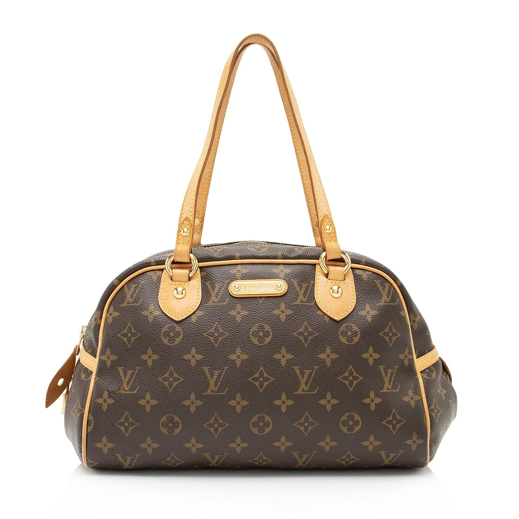 Louis Vuitton Monogram Canvas Montorgueil PM Shoulder Bag (SHF-23943)
