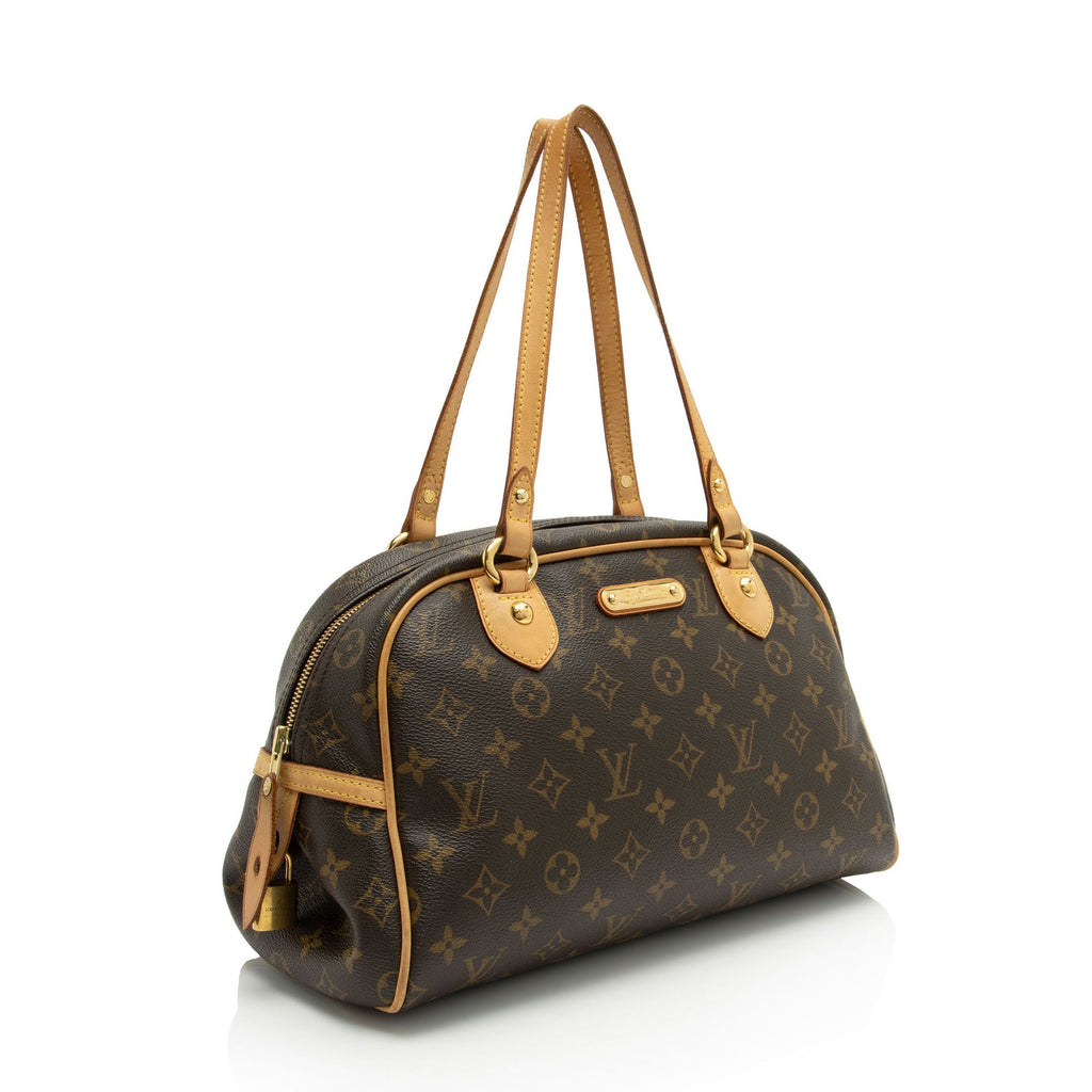 Louis Vuitton Monogram Canvas Montorgueil PM Shoulder Bag (SHF-sUoIOP)