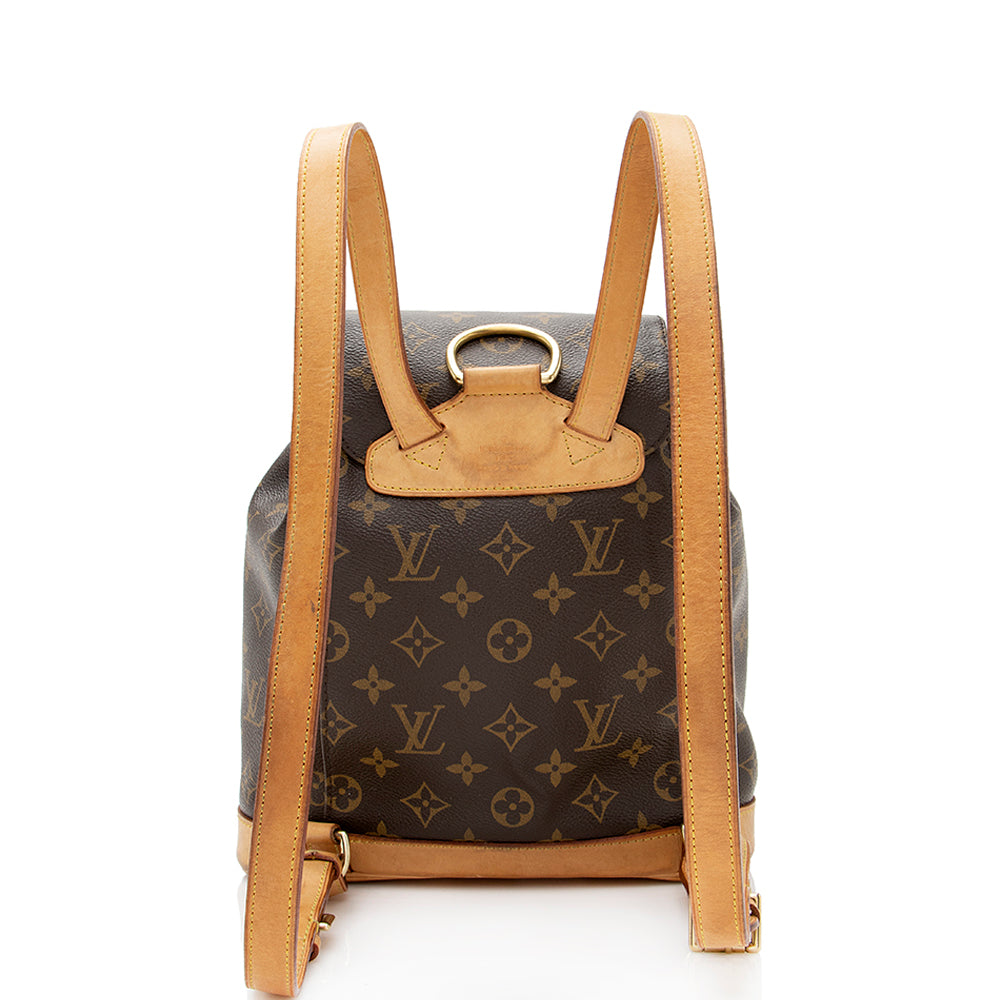 Louis Vuitton Monogram Canvas Montsouris MM Backpack (SHF-21416)
