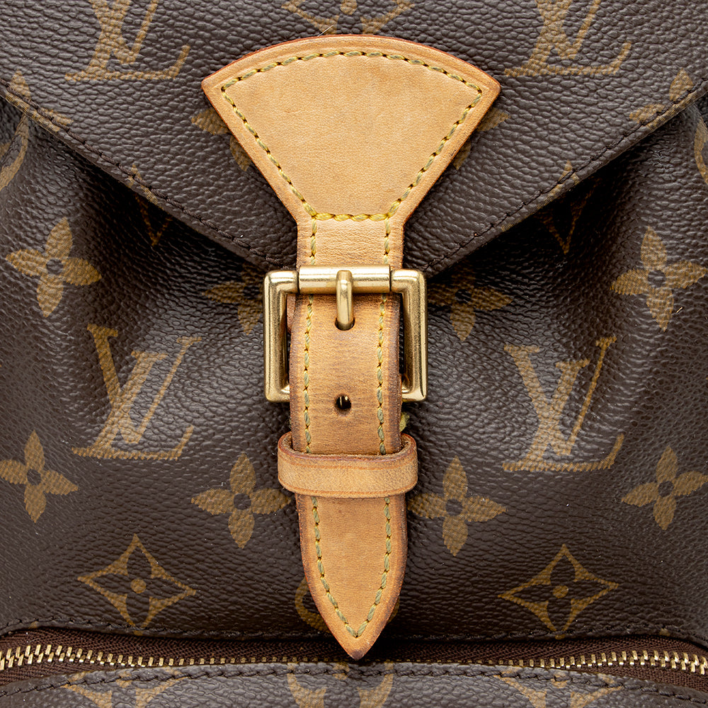 Louis Vuitton Monogram Canvas Montsouris MM Backpack (SHF-21416)