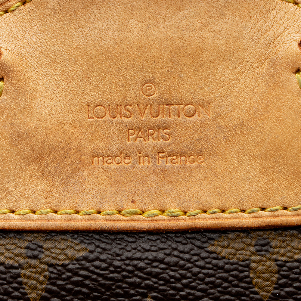 Louis Vuitton Monogram Canvas Montsouris MM Backpack (SHF-21416)