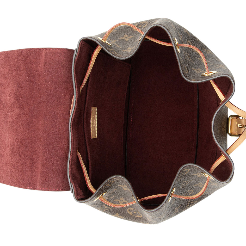 Louis Vuitton Monogram Canvas Montsouris NM Backpack (SHF-C6M3bE)
