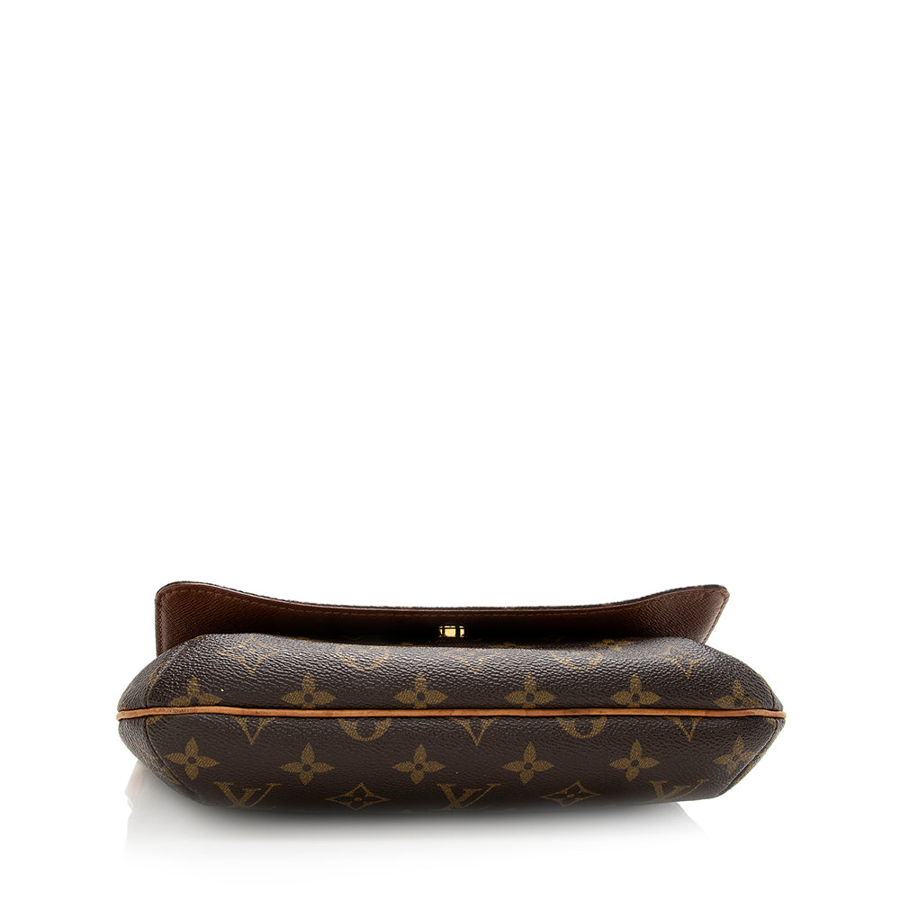Louis Vuitton  Monogram Canvas Musette Tango Shoulder Bag - FINAL SALE (SHF-20343)