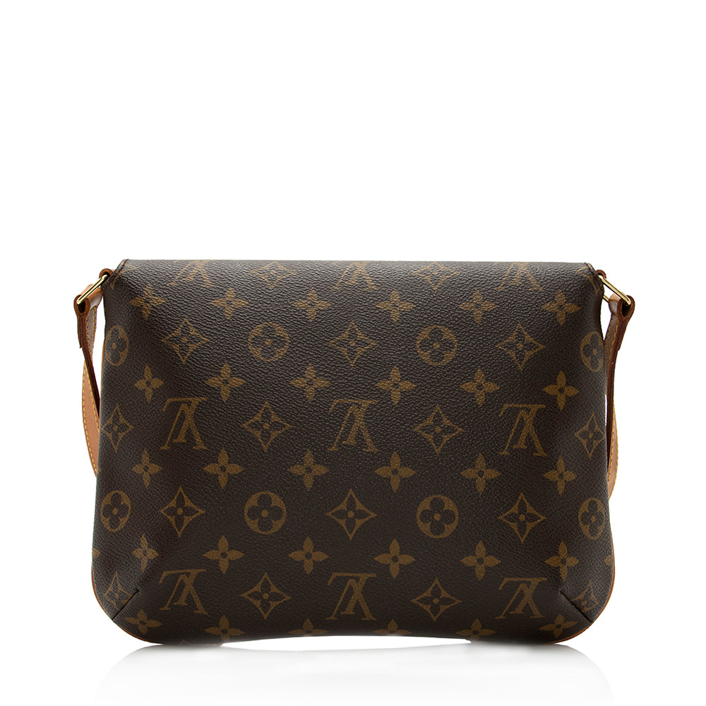 Louis Vuitton  Monogram Canvas Musette Tango Shoulder Bag (SHF-21114)