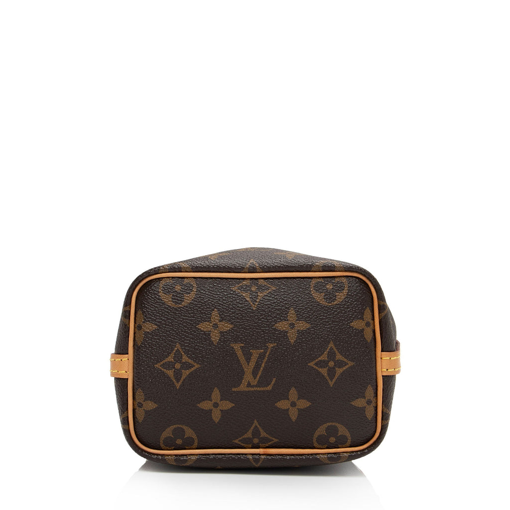 Louis Vuitton Monogram Canvas Nano Noe Shoulder Bag (SHF-Y2s7Ul)