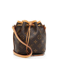 Louis Vuitton Monogram Canvas Nano Noe Shoulder Bag (SHF-Y2s7Ul)