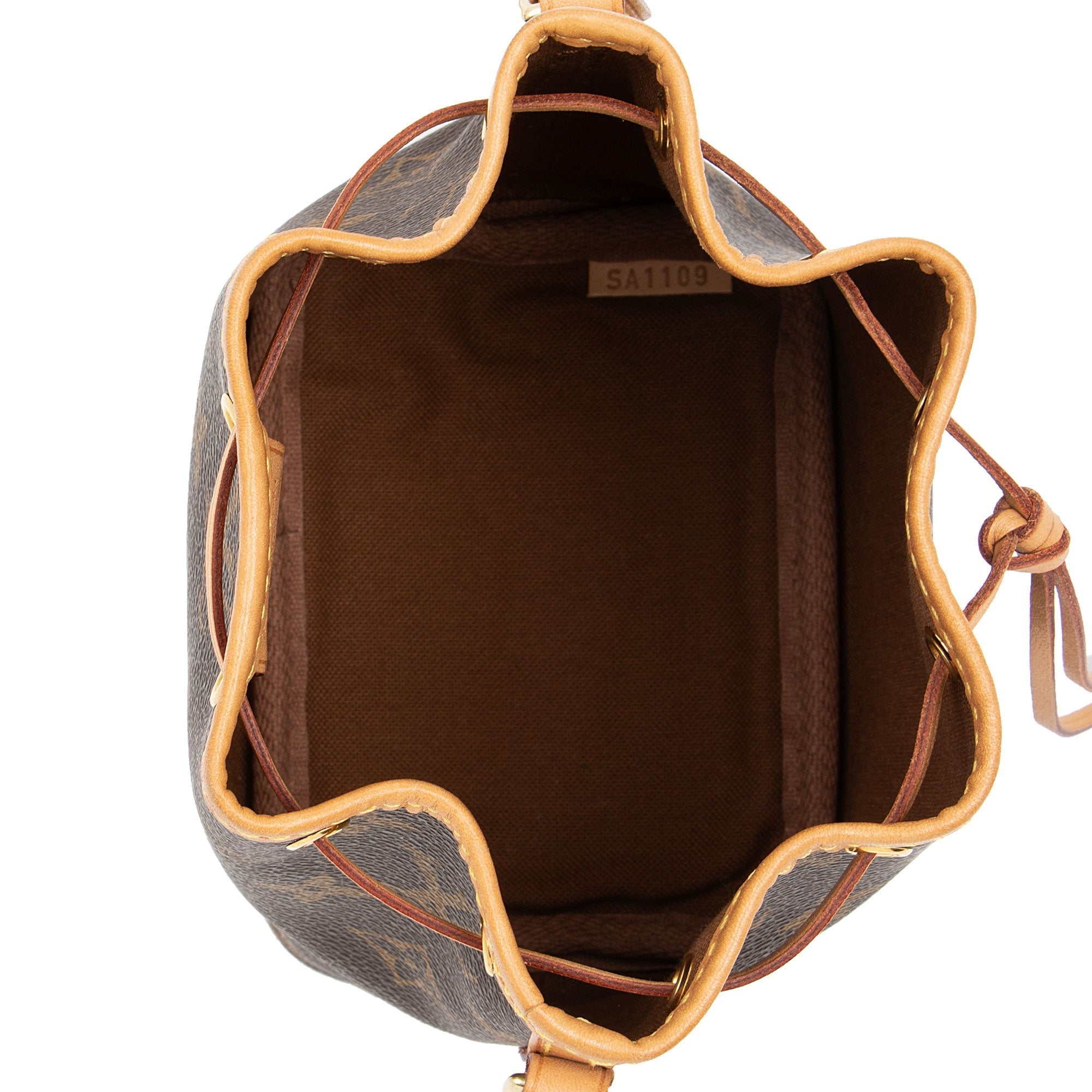Louis Vuitton Monogram Canvas Nano Noe Shoulder Bag (SHF-Y2s7Ul)