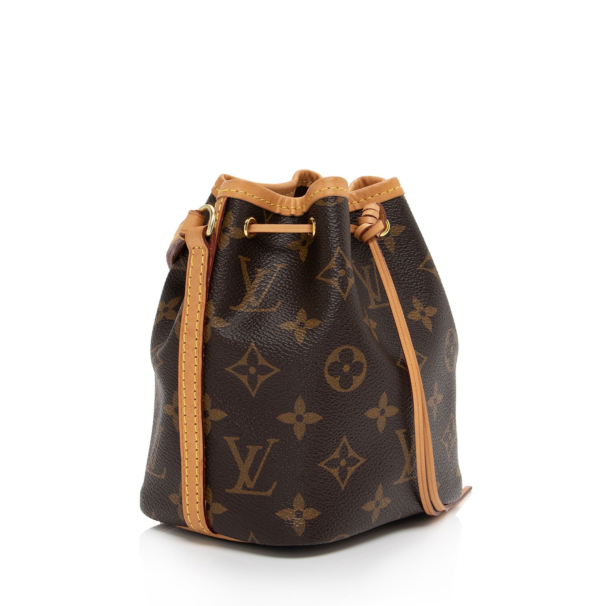 Louis Vuitton Monogram Canvas Nano Noe Shoulder Bag (SHF-Y2s7Ul)