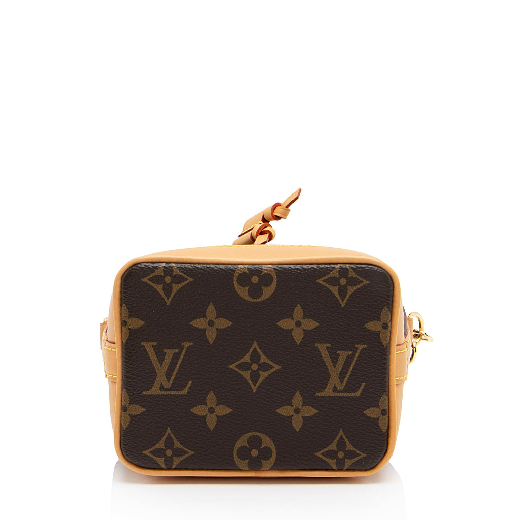 Louis Vuitton Monogram Canvas Nano Noe Shoulder Bag (SHF-V1WNYG)