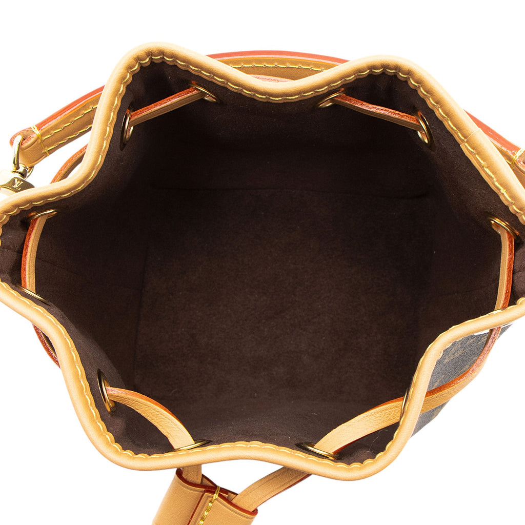 Louis Vuitton Monogram Canvas Nano Noe Shoulder Bag (SHF-V1WNYG)