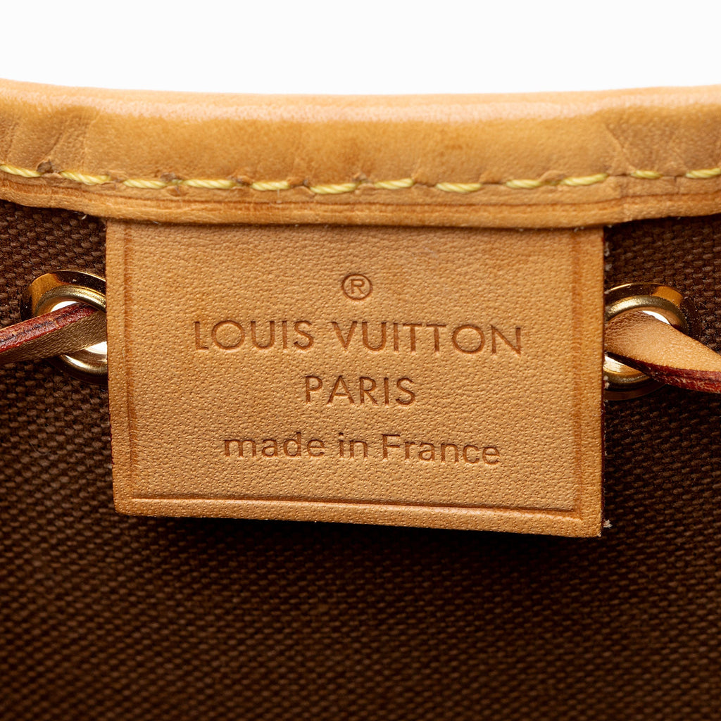 Louis Vuitton Monogram Canvas Nano Noe Shoulder Bag